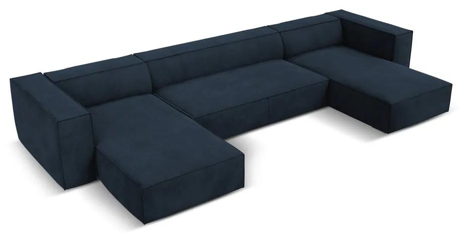 Тъмносин ъглов диван (U-образен) Madame - Windsor &amp; Co Sofas