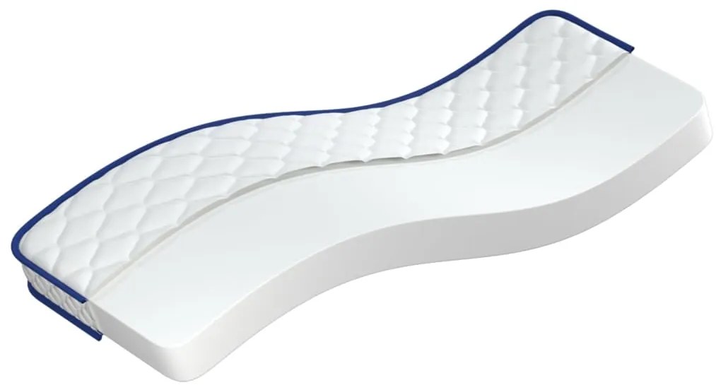 241072 vidaXL Матрак с мемори пяна, 200 х 90 х 17 см, мек