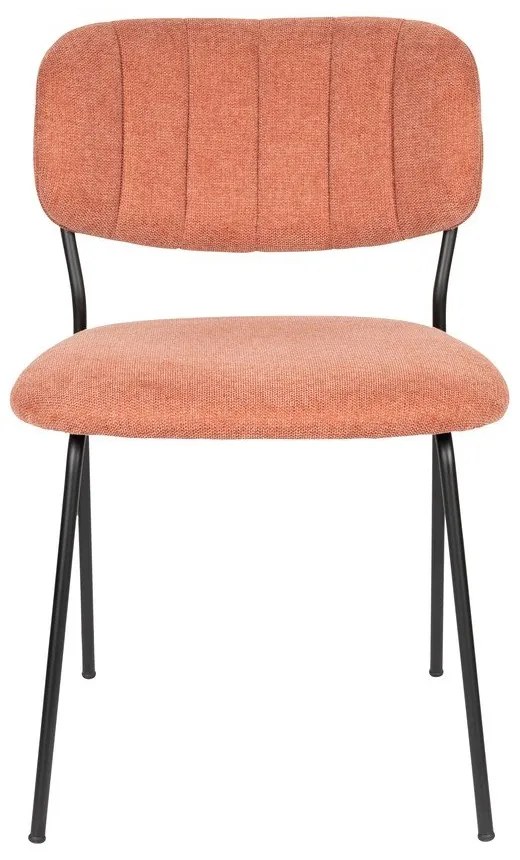 Трапезни столове в цвят сьомга в комплект от 2 броя Jolien - White Label