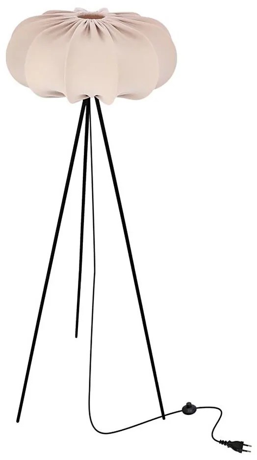 Подова лампа CAFEE 1xE27/40W/230V бежова/черна