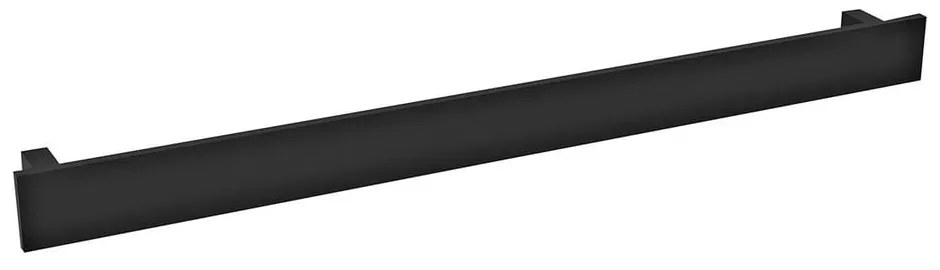 Матово черна стенна поставка за кърпи Patron – Sapho