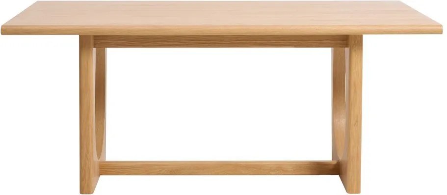 Сгъваема трапезна маса от декор от дъб 95x180 cm Flow – Unique Furniture