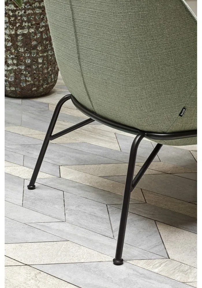 Зелено-сив фотьойл Sadira - Teulat