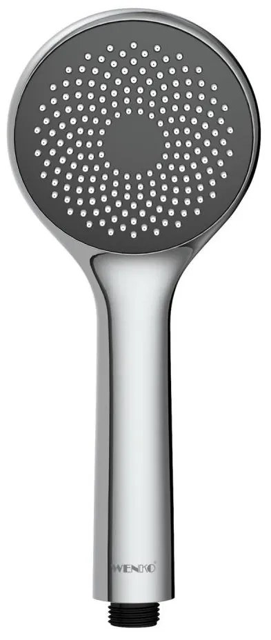 WENKO 23991100 - Душ глава Система за пестене на вода 9,5x9,5 cm, лъскав хром/сив