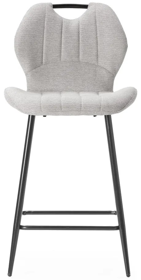 Бежови тапицирани бар столове в комплект 2 бр. (височина на седалката 65 cm) Muli – Marckeric