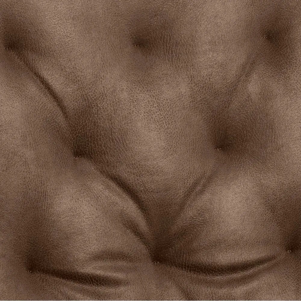 Кафяви трапезни столове от имитация на кожа в комплект от 2 бр. Kira – Actona