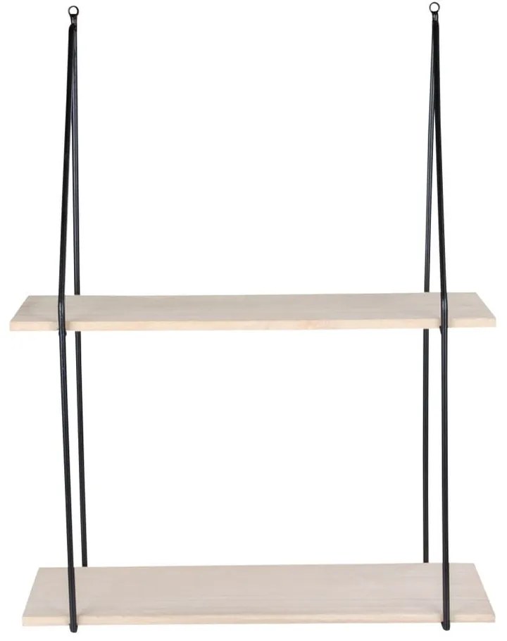 Черен рафт от масивна дървесина Pavlovnia Haag - House Nordic