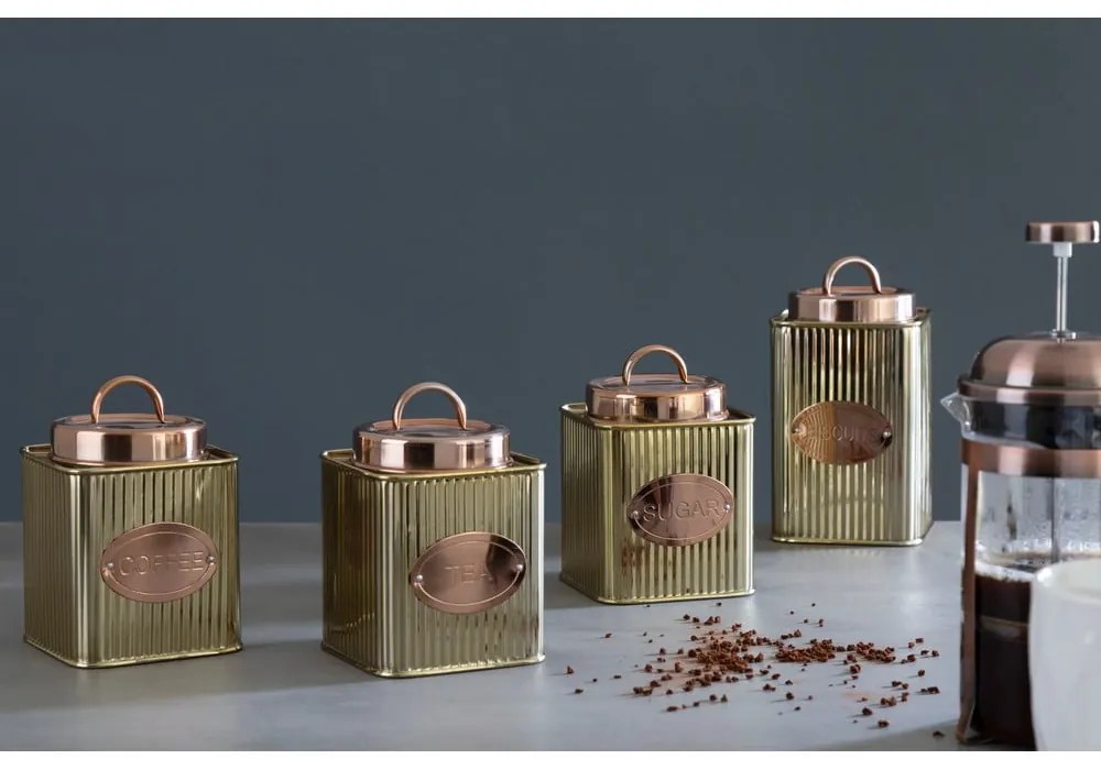 Кутия за кафе от неръждаема стомана Prescott – Premier Housewares