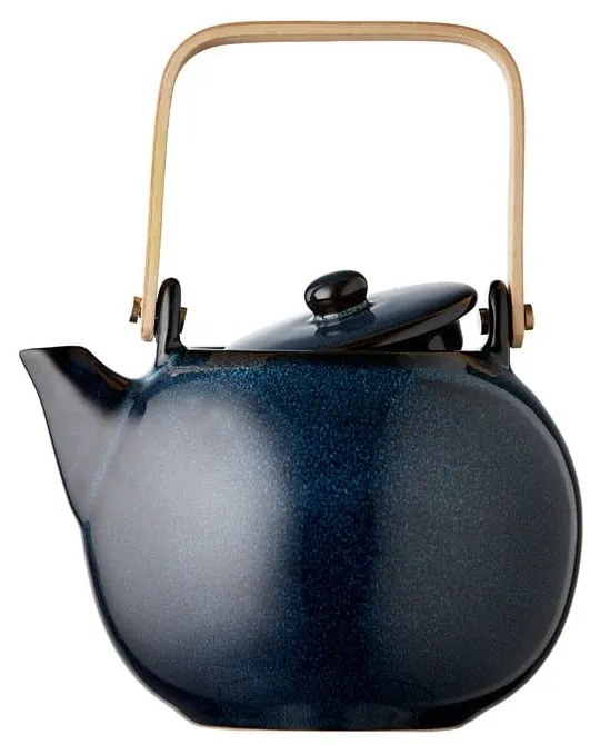 Тъмносин керамичен чайник с цедка 1,2 l Gastro Blue – Bitz