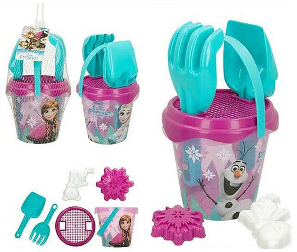 Комплект плажни играчки Frozen 14 cm