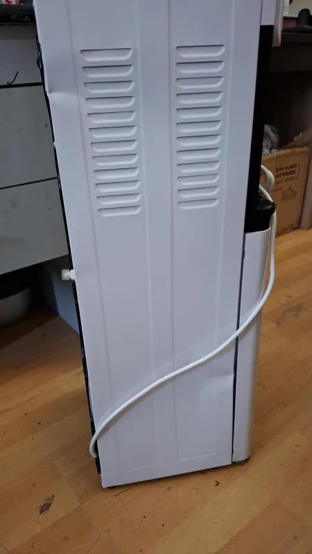 Втора ръка: Диспенсър за вода Oliver Voltz OV51449A, 420W/85W, Компресорен, Защита от деца, Бял