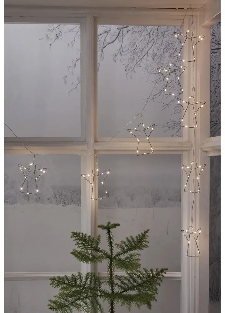 Светлинна верига на батерии с 8 броя крушки, дължина 175 cm Angela – Star Trading