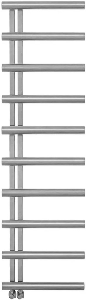 Релса за кърпи с отопление Inox Accent III-Сив