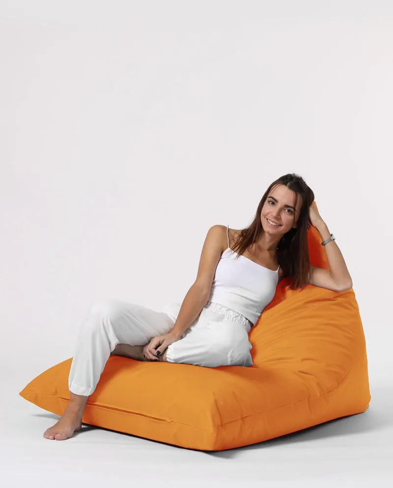 Градински пуф Pyramid Big Bed Pouf, цвят Оранжев