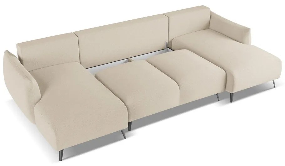 Бежов ъглов диван Malie – Makamii