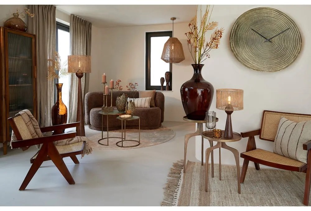 Абажур в естествен цвят ø 30 cm Tossa – Light &amp; Living