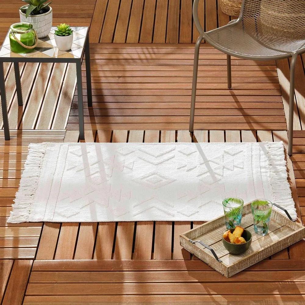 Бял килим подходящ за пране 120x170 cm Cilaos – douceur d'intérieur
