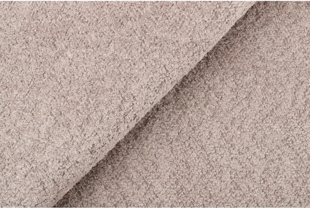 Светлокафяв модулен диван от букле (среден модул) Roxy – Scandic