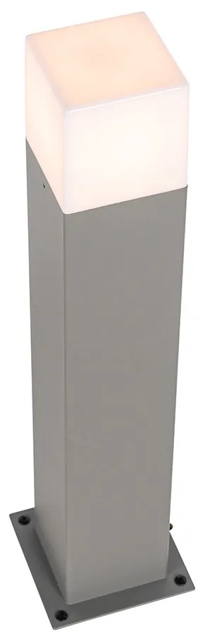 Модерна подова лампа за външно ползване сива 50 см IP44 - Denmark
