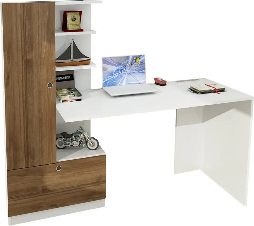 Работна маса 62x120 cm Domingos – Furny Home