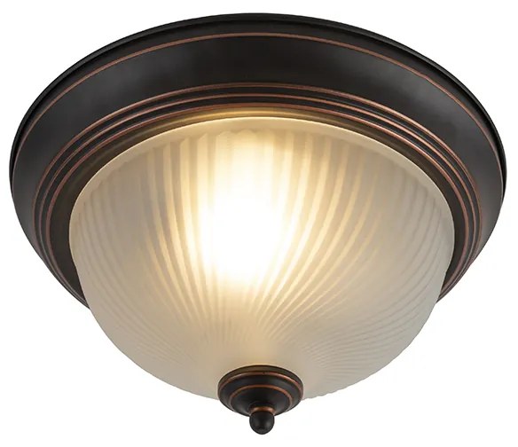 Класически таванен аплик кафяв опал - Classico