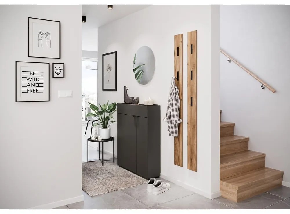 Антрацитно шкафче 82x102x22 cm Ameca – Germania