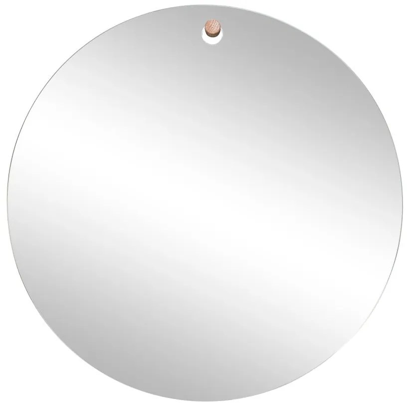 Огледало за монтаж на стена Mafo, ø 50 cm - Hübsch