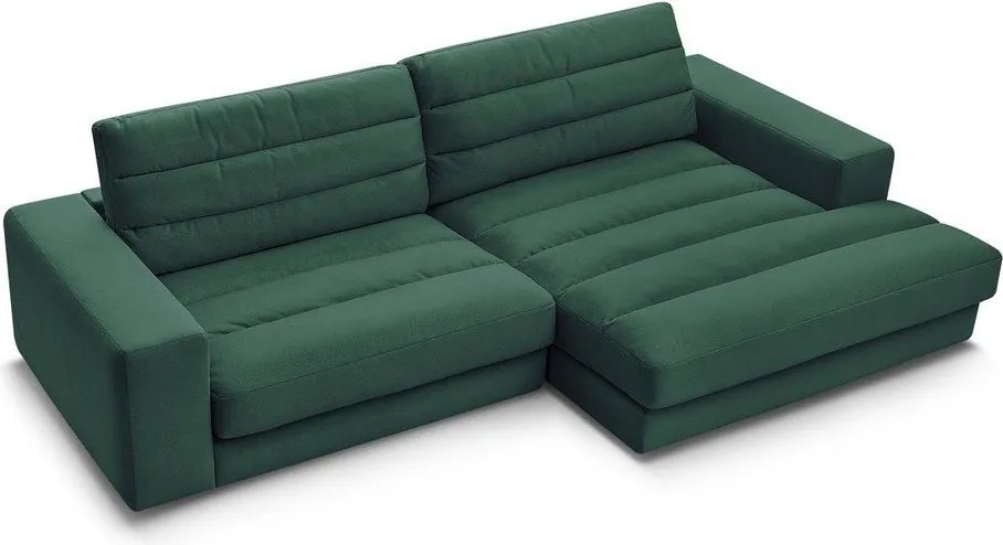 Зелен кадифен ъглов диван (десен ъгъл) Sierra – Bobochic Paris