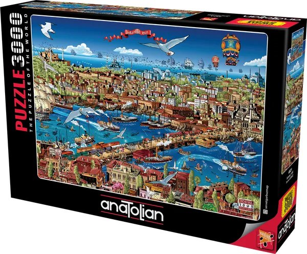 Пъзел, Anatolian, Истанбул 1895г., 3000 части
