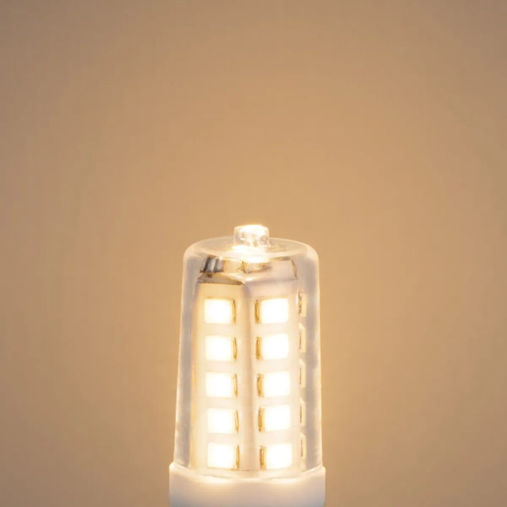 Комплект от 5 димируеми G9 LED крушки 3.2W 250lm 2200K