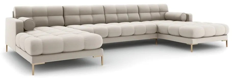Бежов ъглов диван ("U" форма) Bali – Cosmopolitan Design