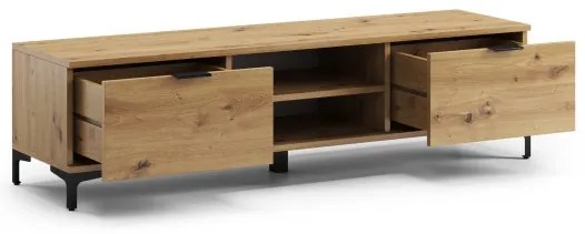 ТВ шкаф ЛАНА RTV-150 Дъб Артисан - ТВ ШКАФ ЗА ХОЛ ДНЕВНА