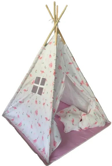 Детски театър Baby Adventure Teepee Flamingo