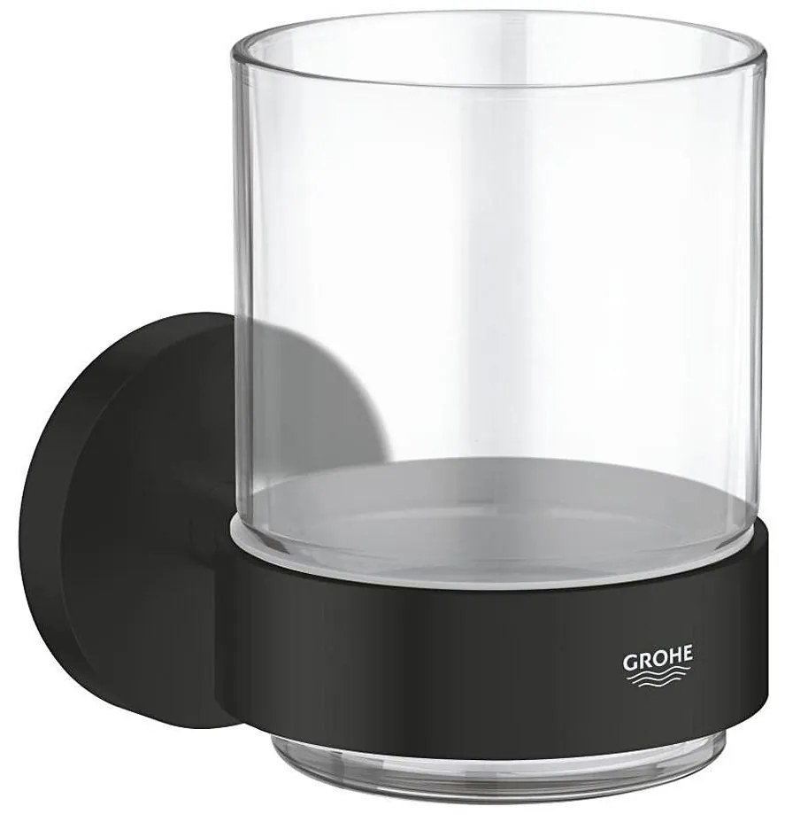 GROHE 411942430 - Стъклена чаша с държач START черна