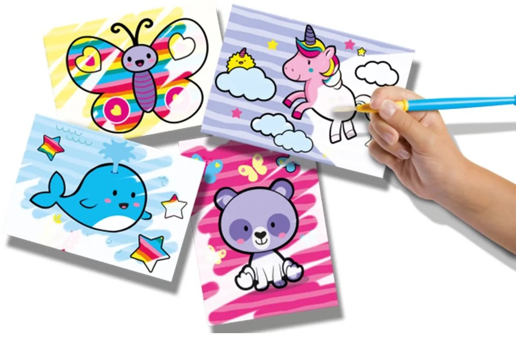 SES - Оцветяване с вода, фантастични животни