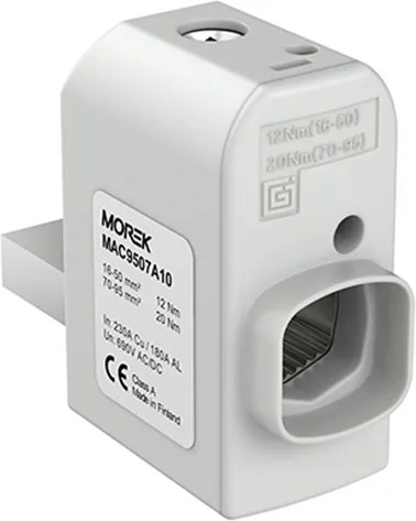 MOREK Изолиран конектор към устройство SR95R 1xAl/Cu 16-95mm², десен, 690V  - MAC9507A10