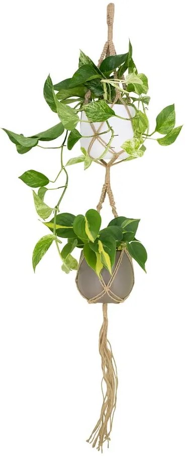 Текстилна закачалка за саксия ø 10 cm (височина 120 cm) Macramé – Artevasi