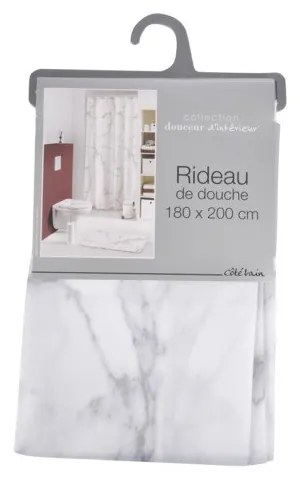 Завеса за душ 180x200 cm Marbre – douceur d'intérieur