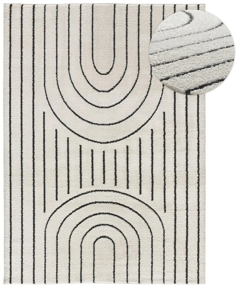 Кремав килим 160x230 cm Blanche - Universal