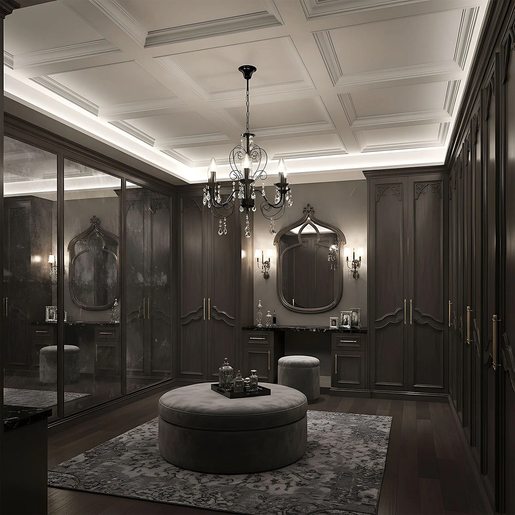 ЛАМПА EBT010-5CP BLACK