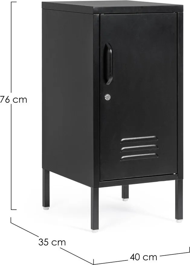 Светлорозово метално заключващ се шкафче 35x76x40 cm Cambridge – Yes Everyday