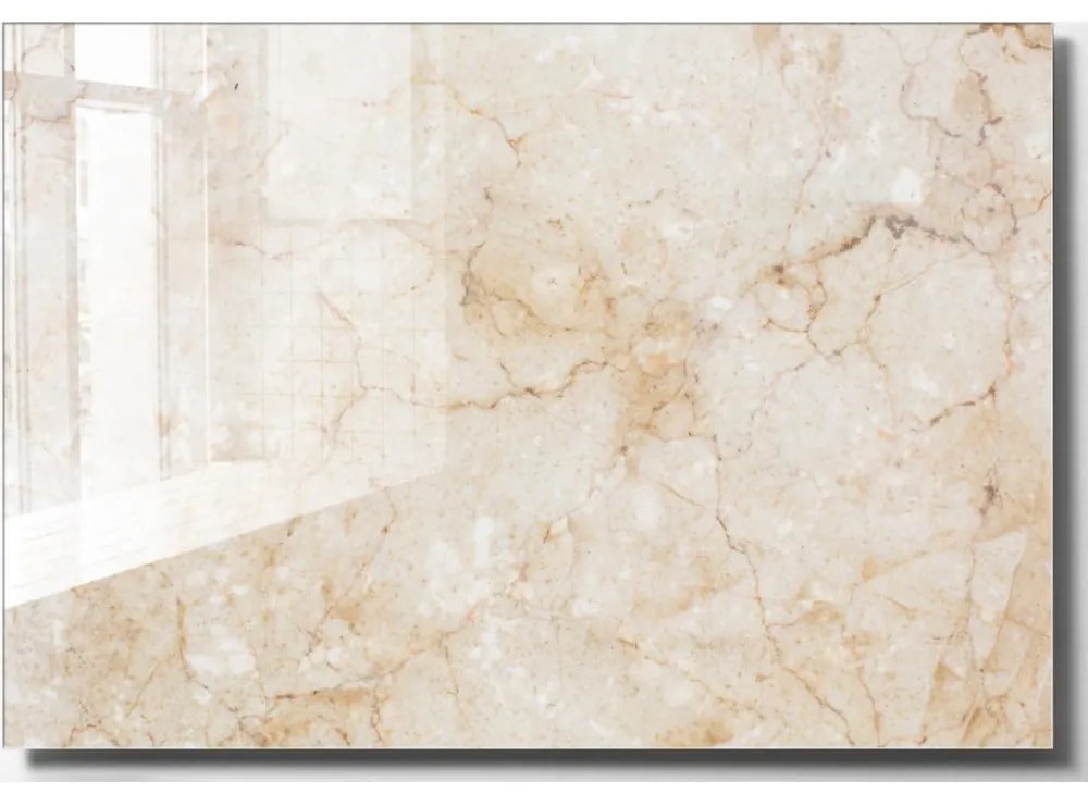 Картина върху стъкло 70x50 cm Marble - Wallity