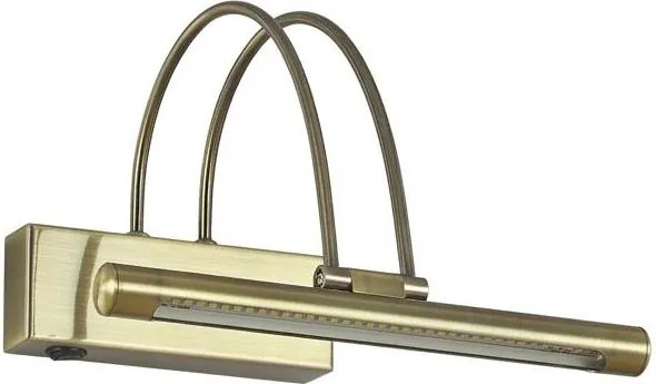 Ideal Lux - LED осветително тяло за картини BOW LED/3,5W/230V CRI 90 26 cm месинг