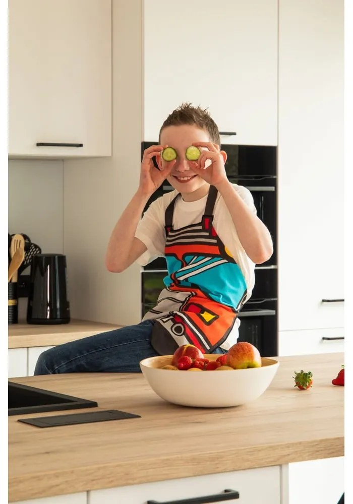 Детска престилка, изработена от рециклиран памук Hero - Tiseco Home Studio