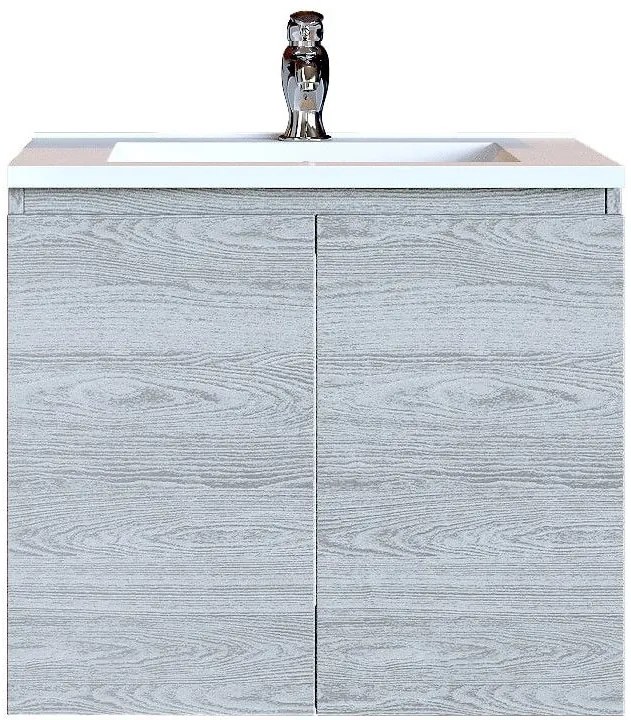 Обзавеждане за баня Sanitec Alba A-Светло сиво-Дължина 100 см.