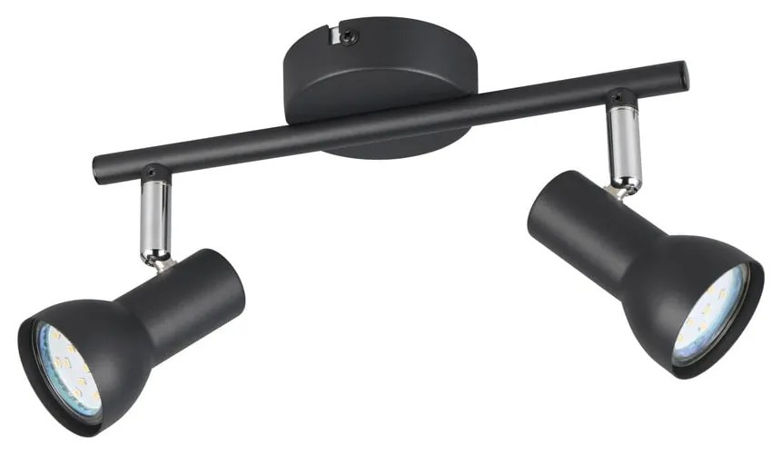 Черен прожектор ø 8 cm Cantar – Reality