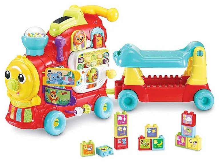 Обувки за Бягане Vtech Baby Maxiloco Mon Trotti Treno 7 In 1 (FR)