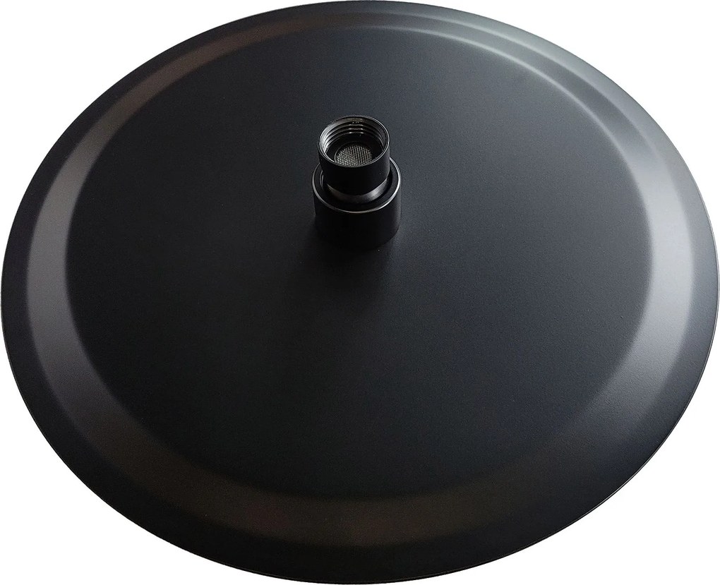 Дъждов душ Rea Black Matt 25cm