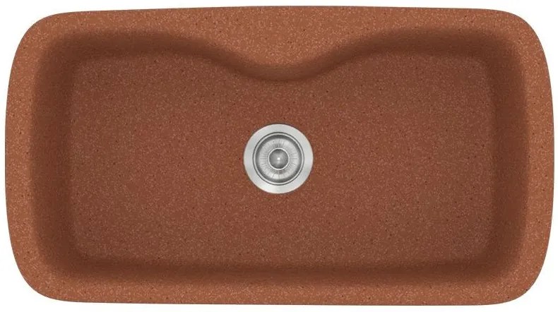 Мивка Sanitec 321-Granite Terracotta