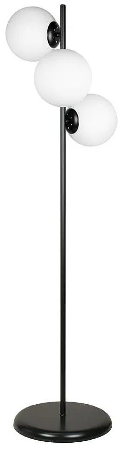 Лампион ФИОРЕ, черен/бял, 3xE27